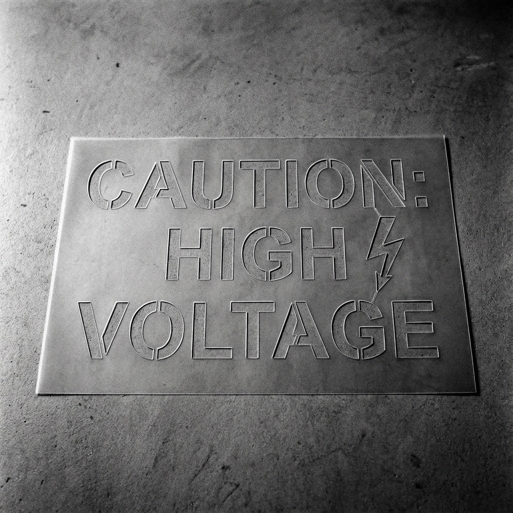 Custom Laser Cut Stencil